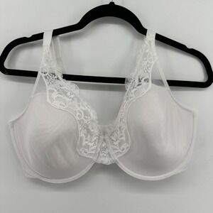 Bali Women's One Smooth U Light Lift Lace Bra - DF0084 42D White